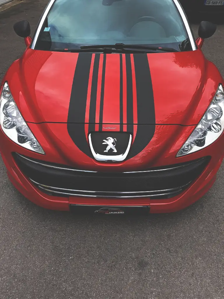 impression marquage adhesif peugeot covering thourotte